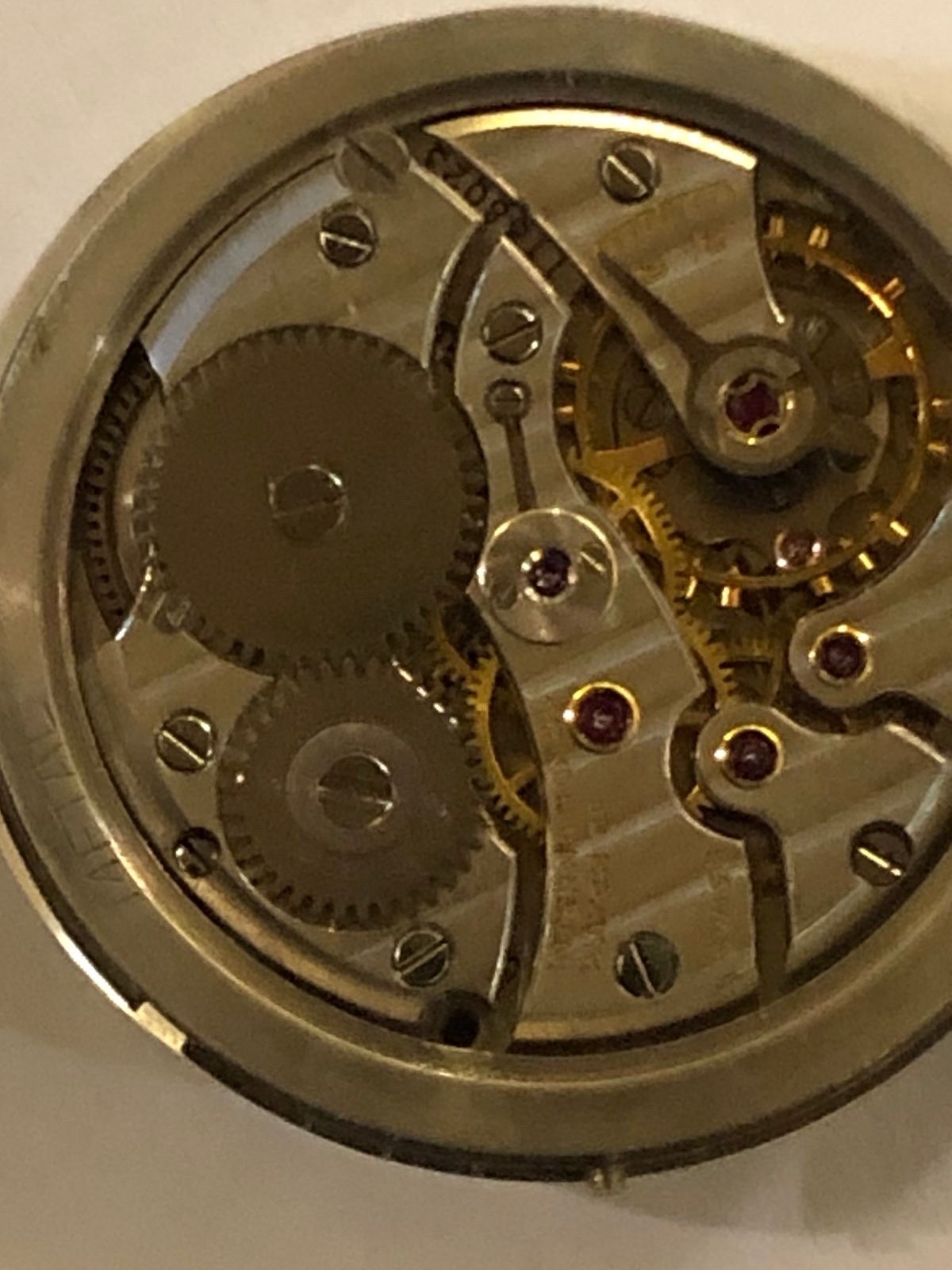 IWC Schaffhausen Cal C 89 Movement Good working plus dial