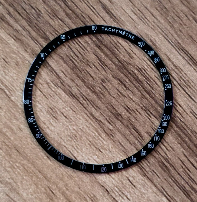 OMEGA SPEEDMASTER BLACK BEZEL INSERT 082SU1589 145.022 105.012 42MM CAL 861 321