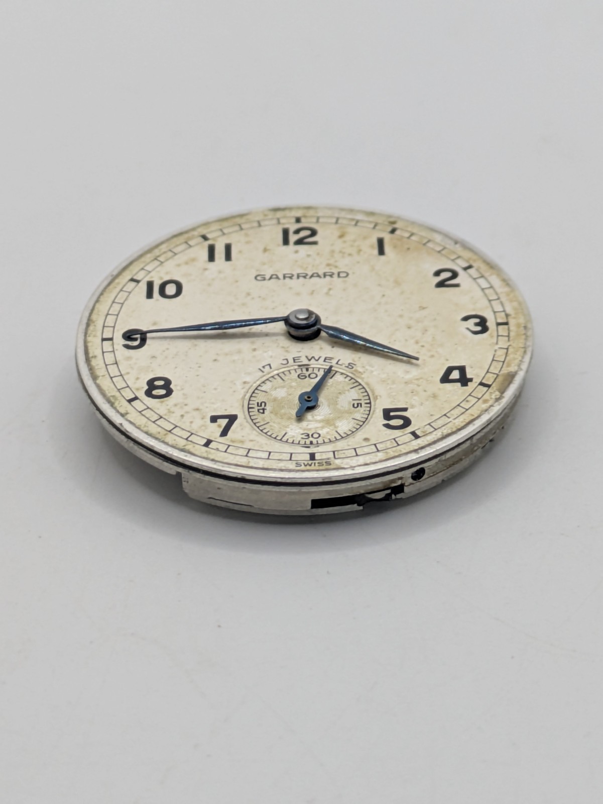 Garrard ETA 1120 Manual Wind Watch Movement Swiss Made See Photos & Video 27.1mm