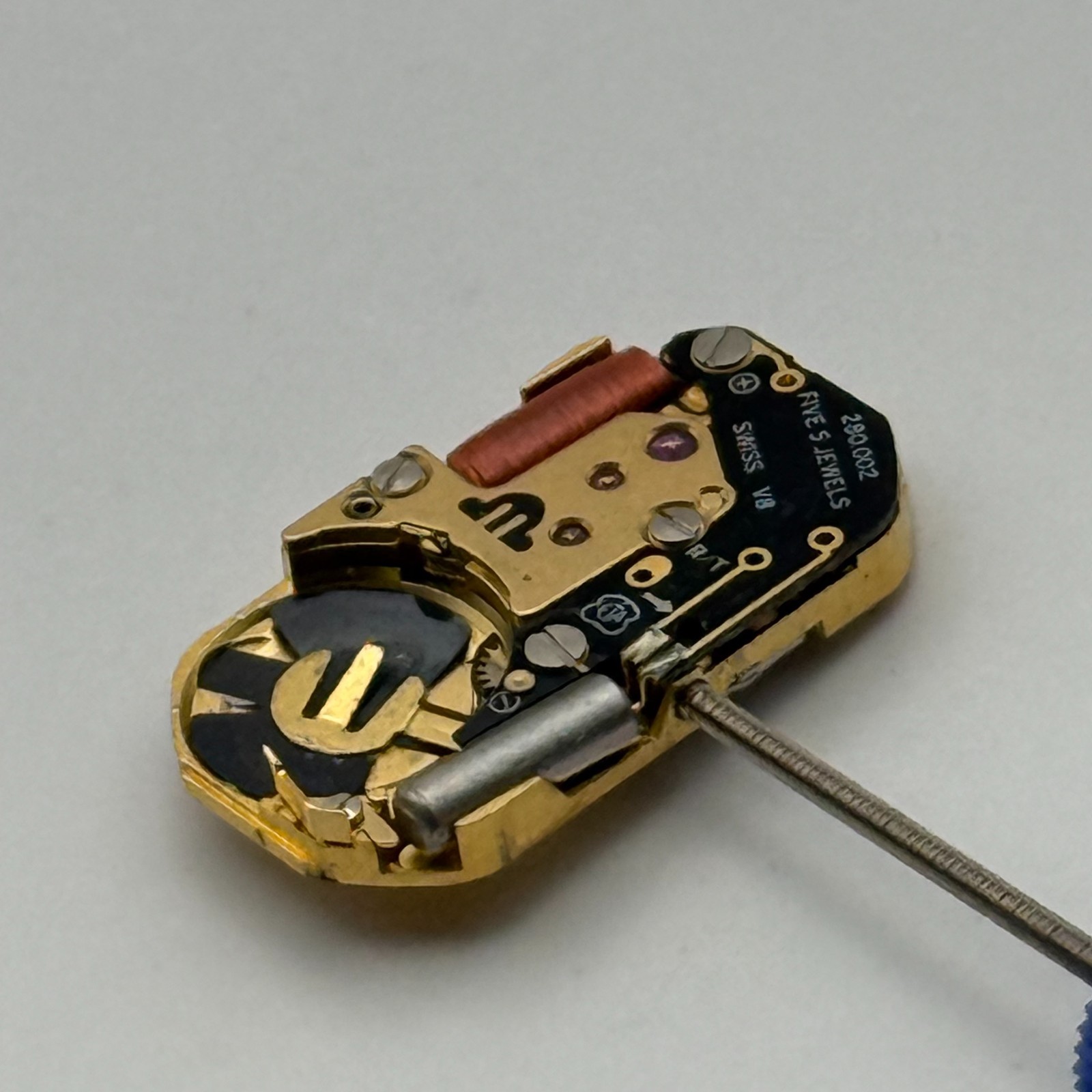 ETA 280.002 Watch Movement Quartz Swiss 5 Jewels Parts Repair Spares 8.4mm