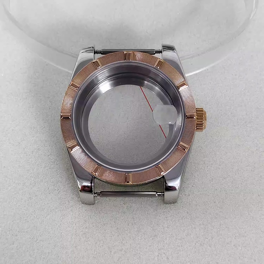 39mm Watch Case Sapphire Crystal for NH35/36/4R Movement See-Through Case Back