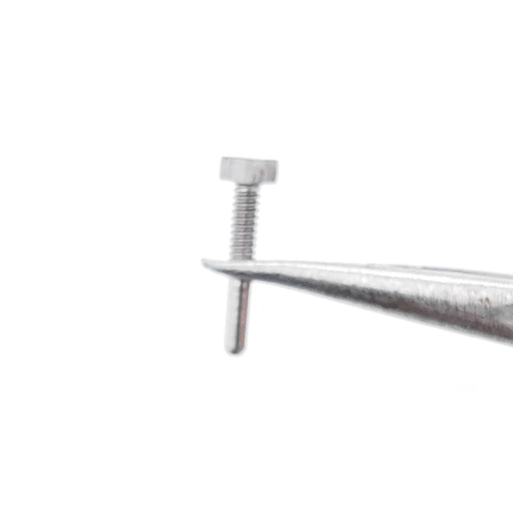 5 PCS 4 Star Silver Steel Screw L8.62 H2.12 to 2.62 For Richard Mille Watch Case