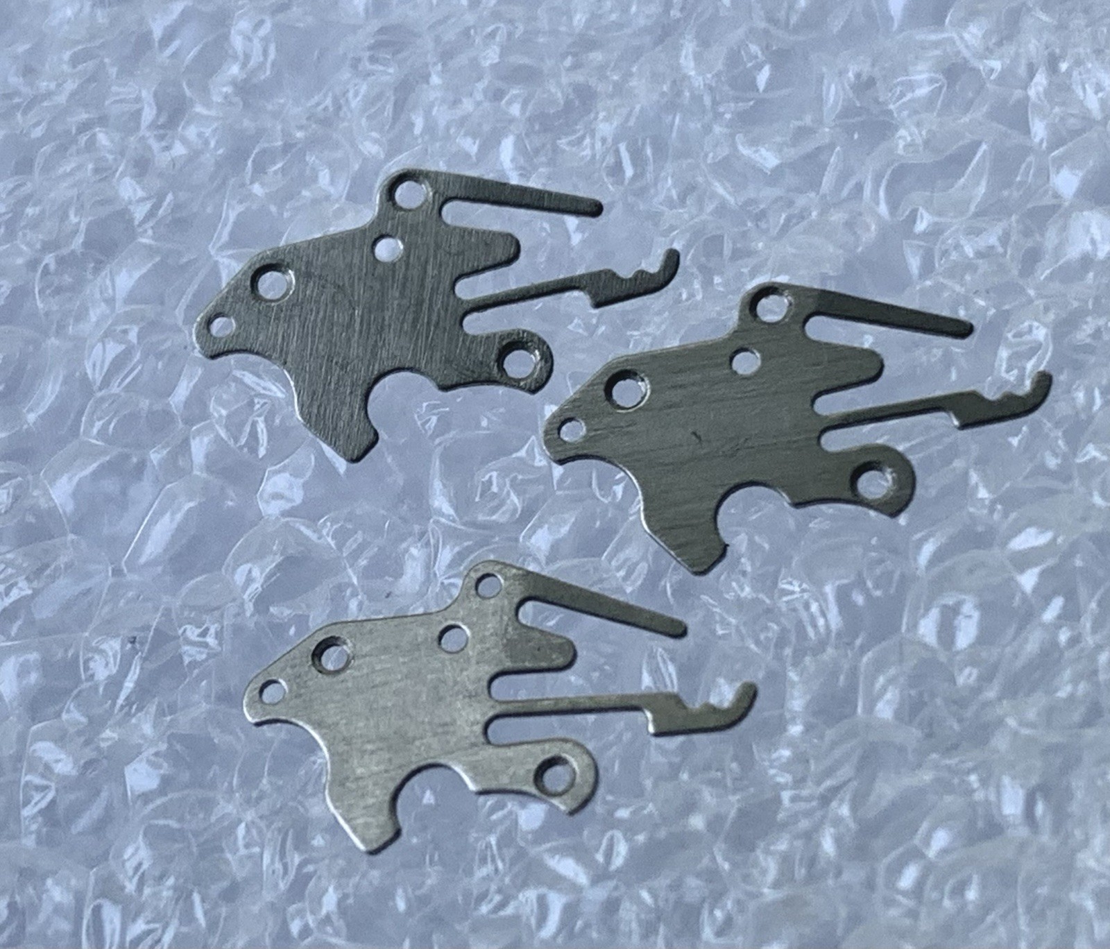 3x Vostok 24XX Setting Lever Spring Part 445 – Original USSR Watch Parts
