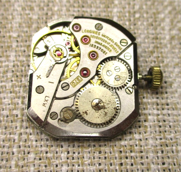 Longines Movement cal 370, working, complete