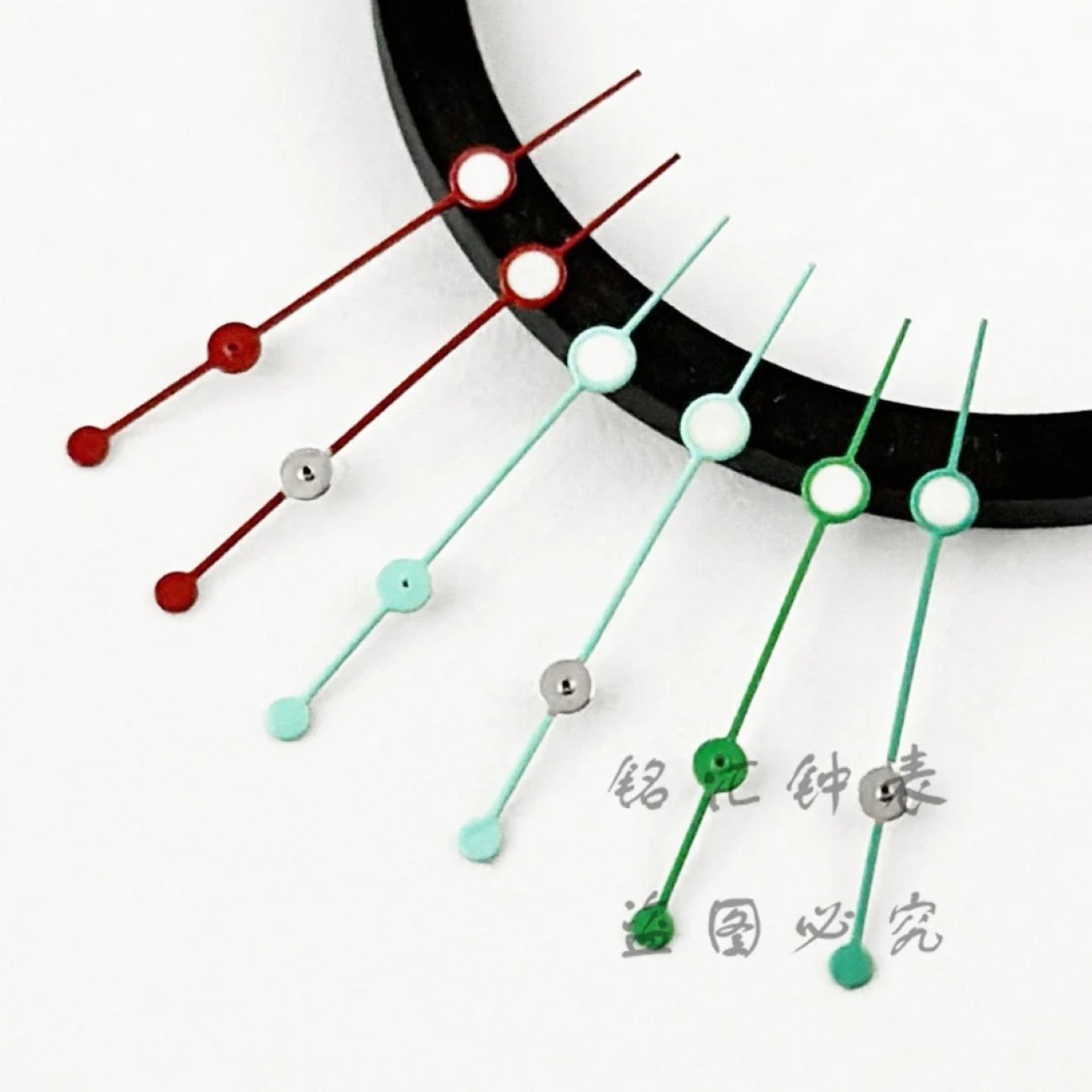 Watch Second Hand Pointers Green Luminous 12.5MM For NH35/NH36/4R/7S Movement