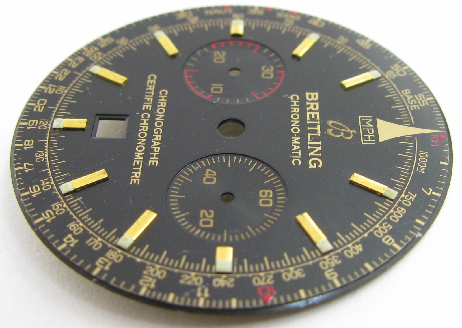 Vintage Dial Breitling chronograph Chrono Matic chronometer …