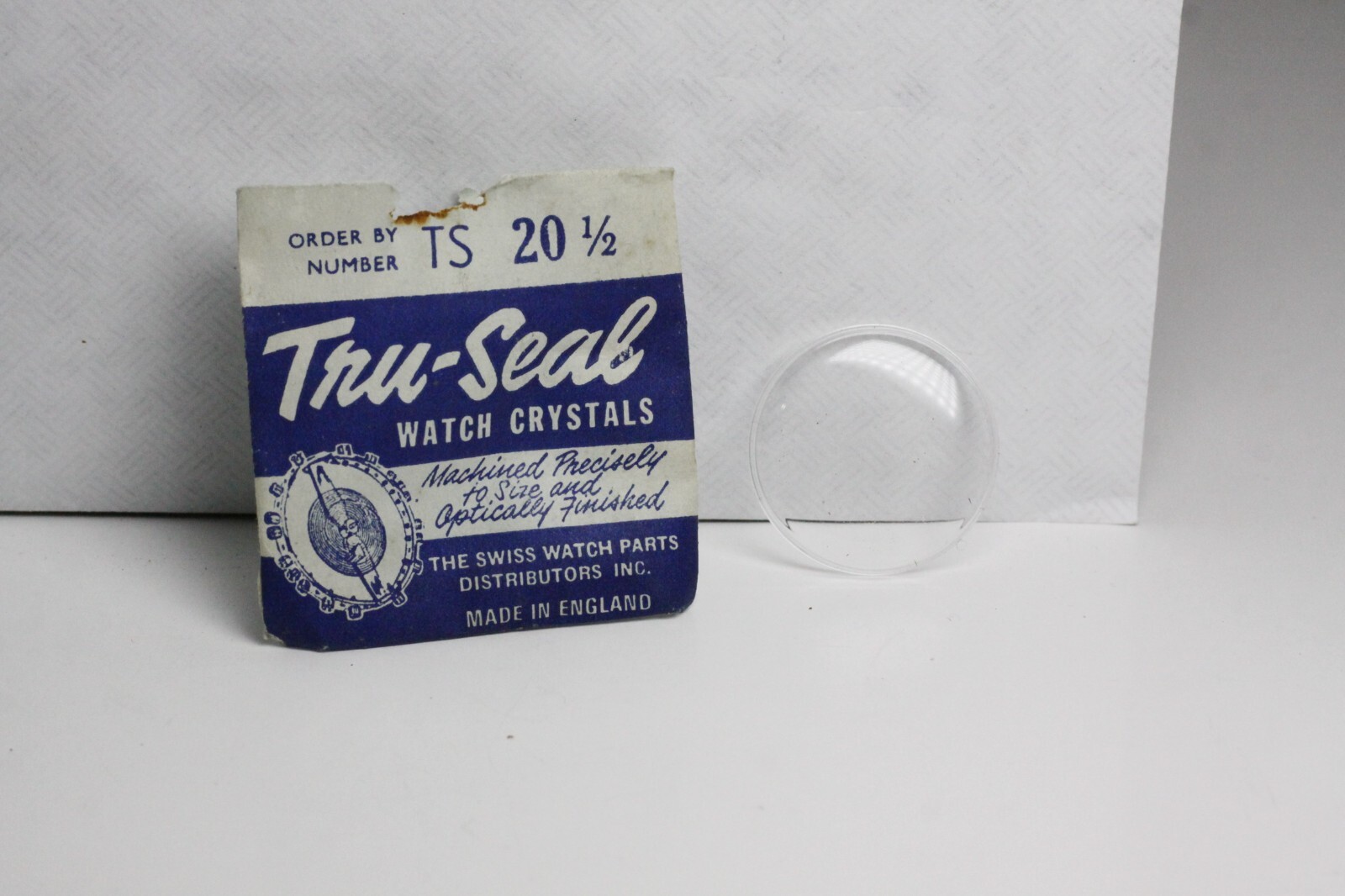NOS Tru-Seal Watch Crystal TS 20 1/2