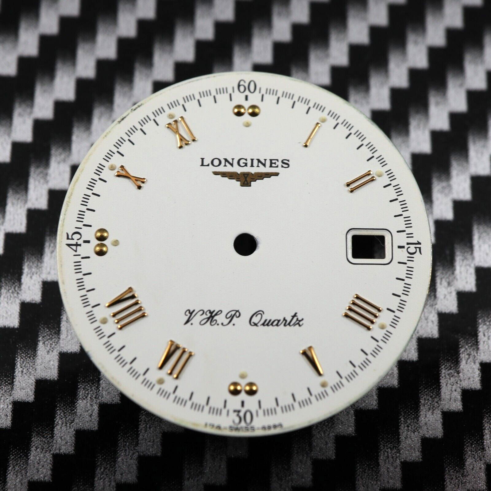 LONGINES CONQUEST V.H.P. 4994 WHITE ROMAN DIAL L174.4 ETA 255.561 Dial 27.5MM
