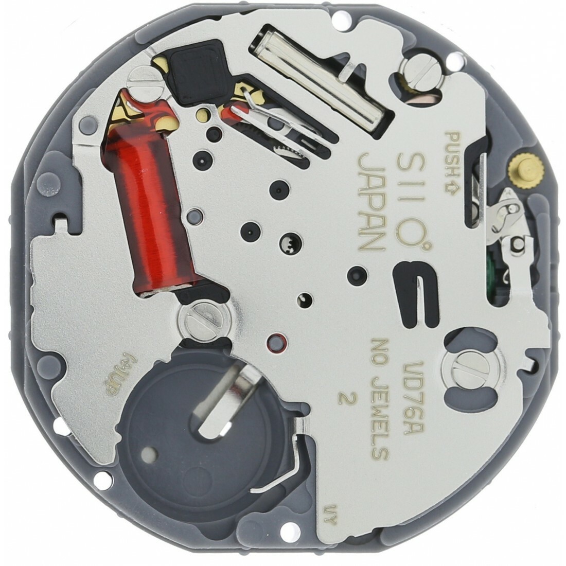 For Hattori Japan VD76A QUARTZ 3-Eye Multifunction WATCH Movement 2 Hands