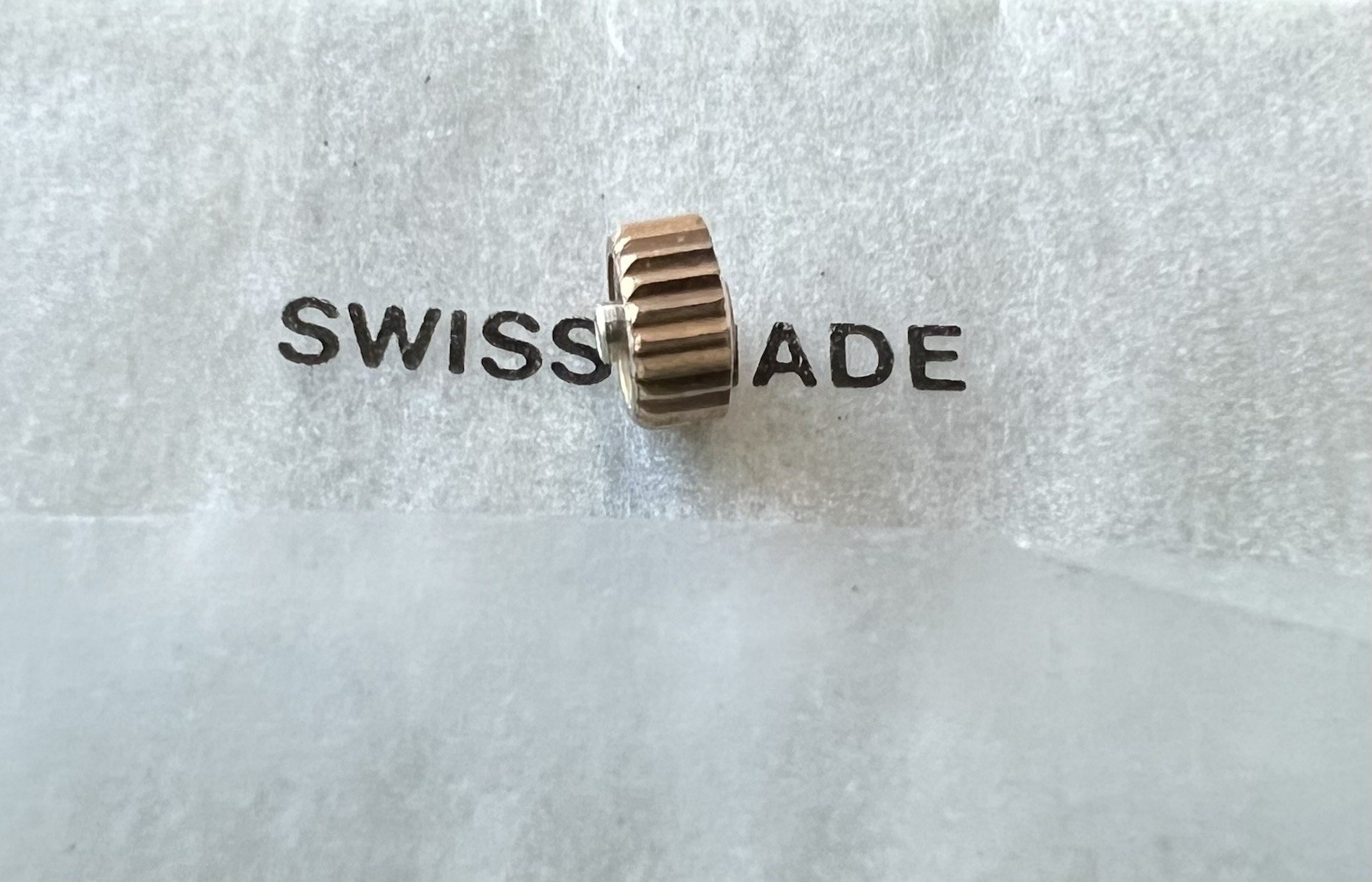 Genuine OMEGA Watch crown, Rose gold 4.4mm OC#1711