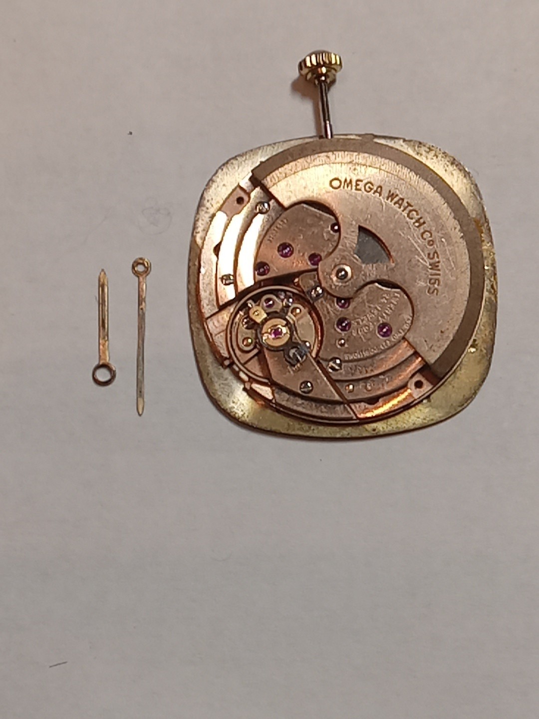 Omega Watch Movement Automatic Cal 711 Swiss 24 Jewels Mens