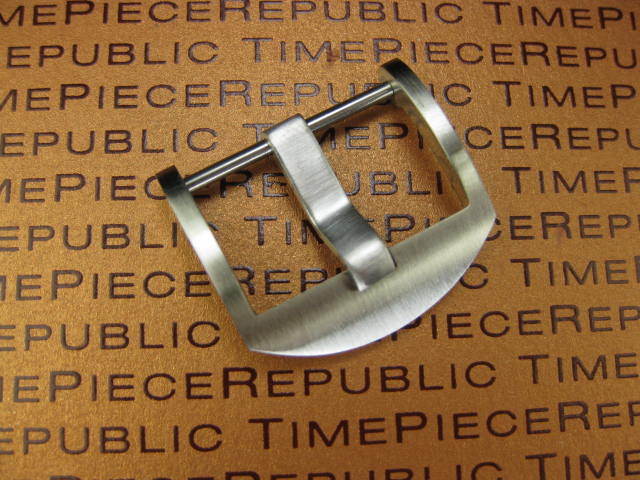 24mm Swiss 316L Stainless Screw In Thumbnail Buckle 1pc PANERAI LUMINOR Brush P