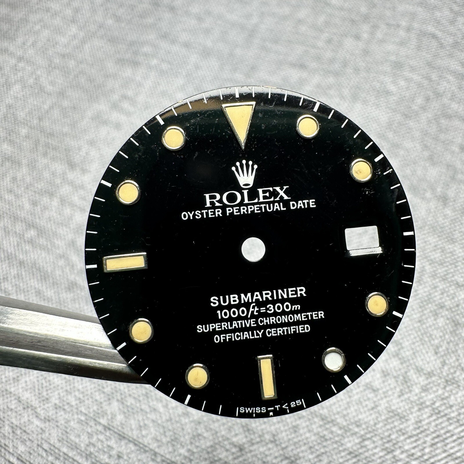 Rolex Dial Submariner Vintage Quadrante 16800 16610 168000 Tropical