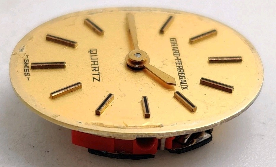 Girard Perregaux 980-102 Bulova Accutron 2500.10 Quartz watch movement Works