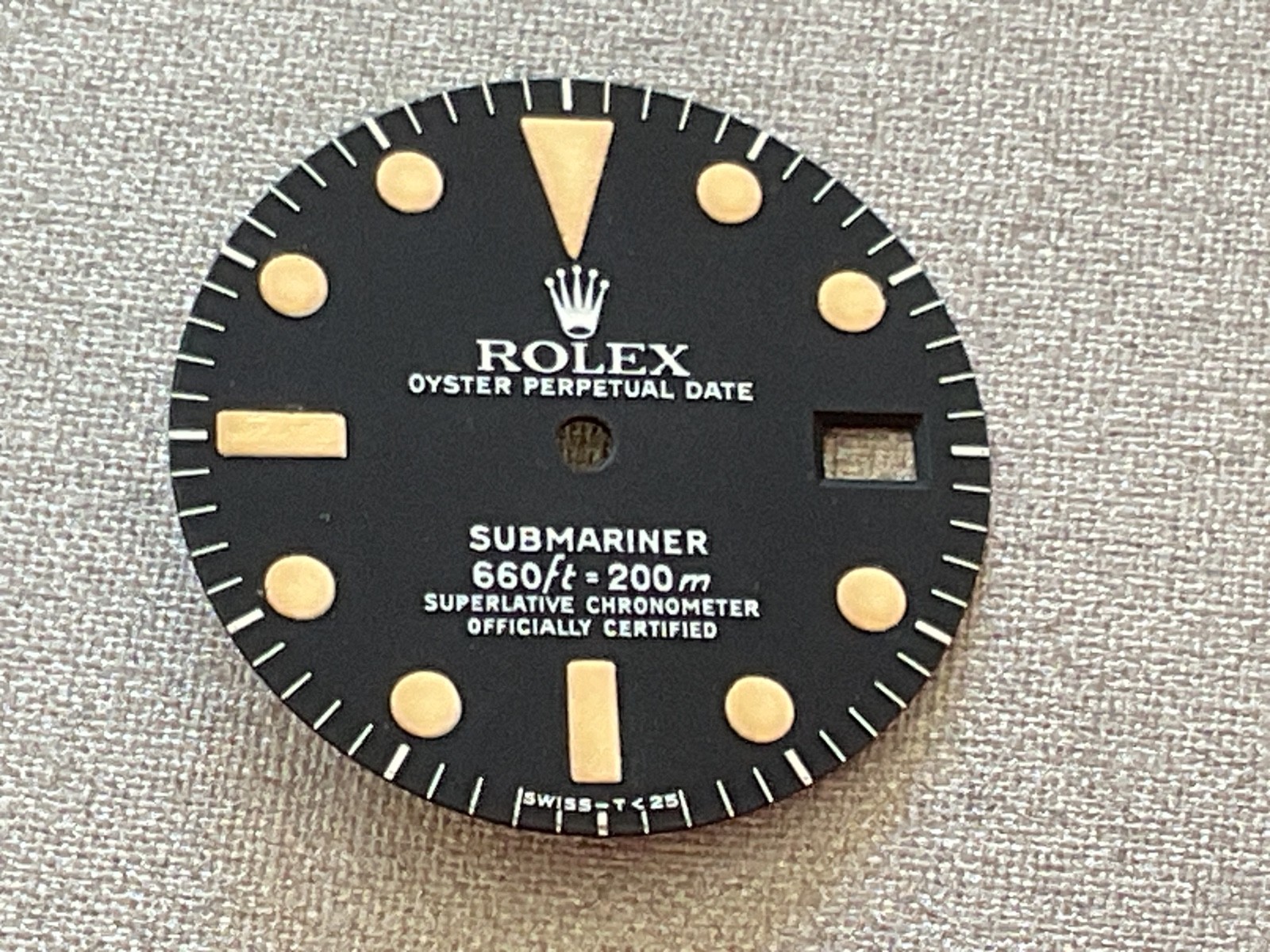 ROLEX Oyster Perpetual Date Submariner Black Dial 660ft=200m