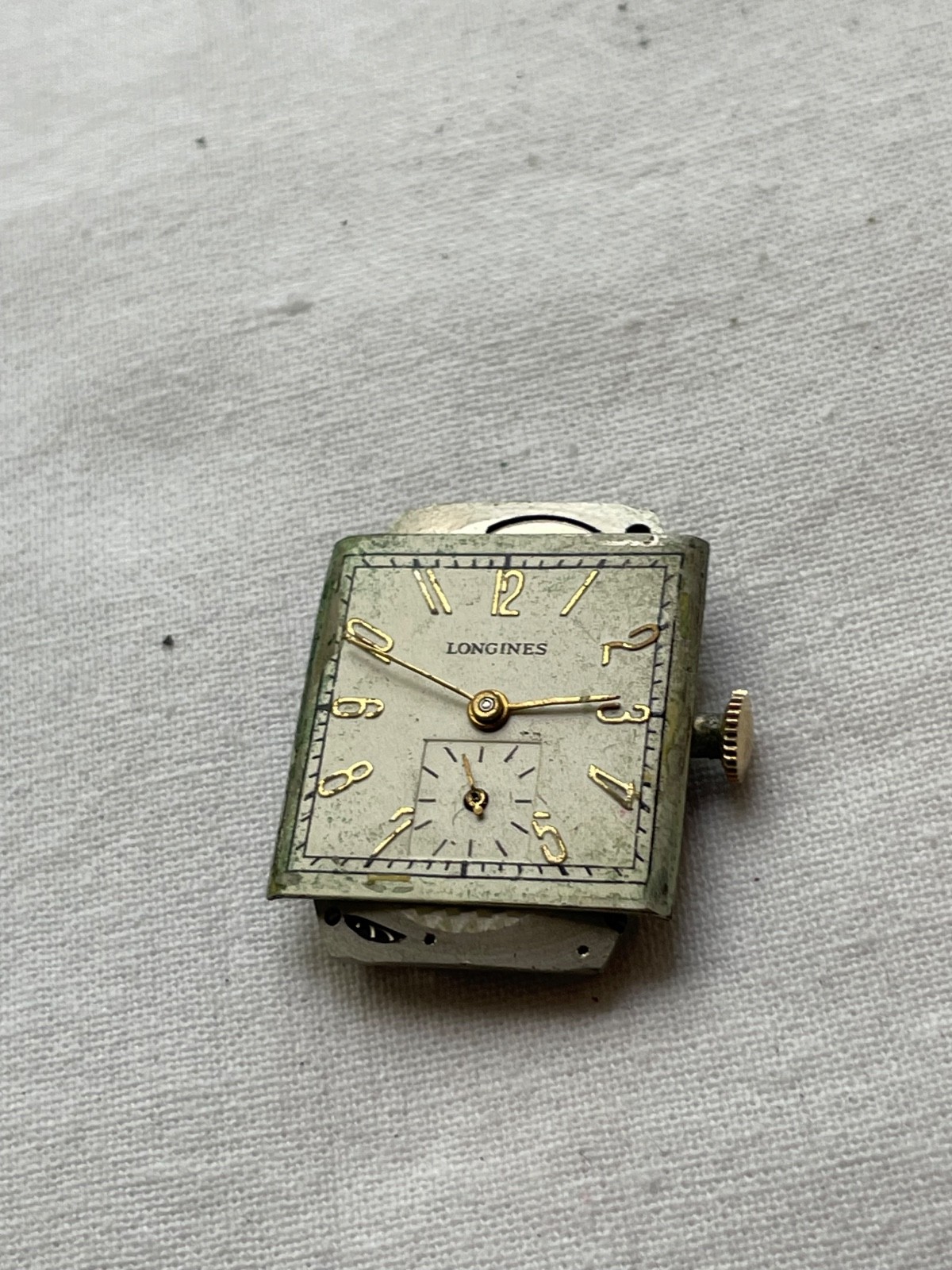Longines 9L – movement for mens watch RUNS, lot 1806