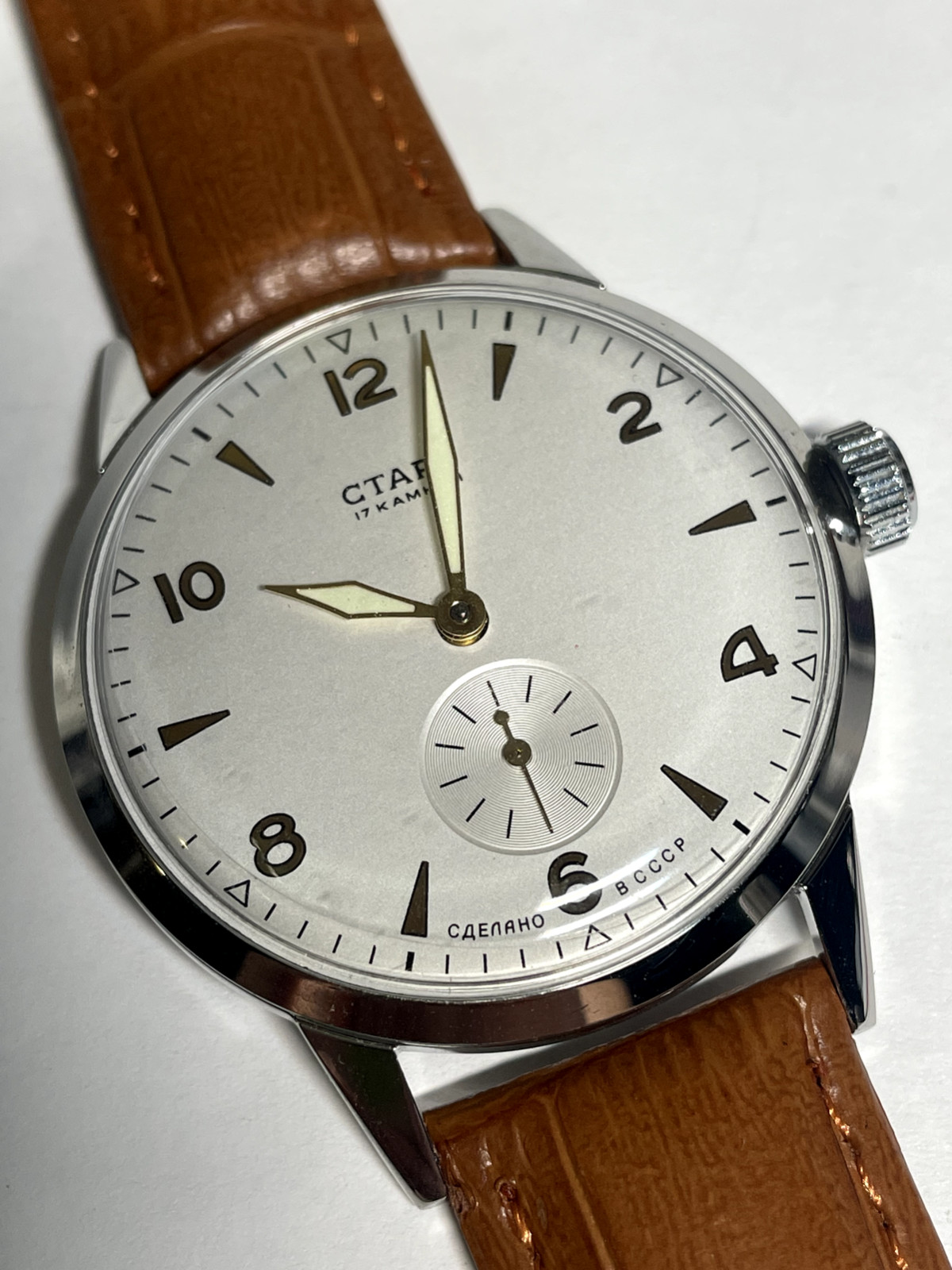 START WRISTWATCH 17 JEWELS Very rare vintage WATCH 2 kv 58 years