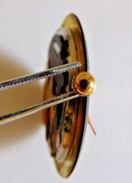 FE 11500A JACQUES PREVARD 1 JEWEL MOVEMENT DAY & DATE S.S. HAND. RUNNING. N.O.S