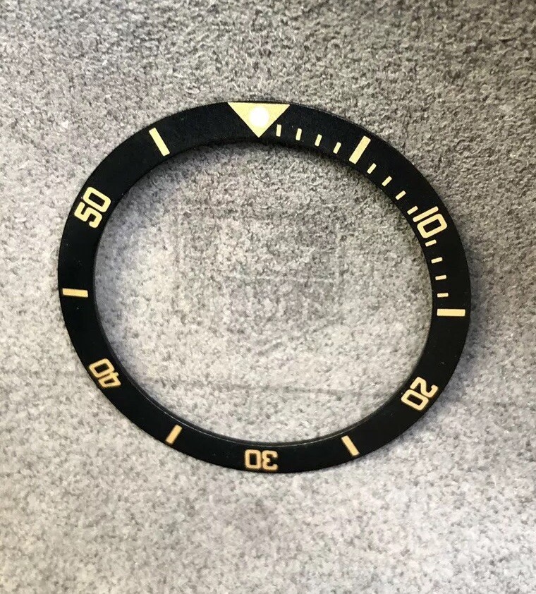 Bezel Insert – Full Size 38mm Tag Heuer 1000 980.020 984.013 980.029 Divers Gold