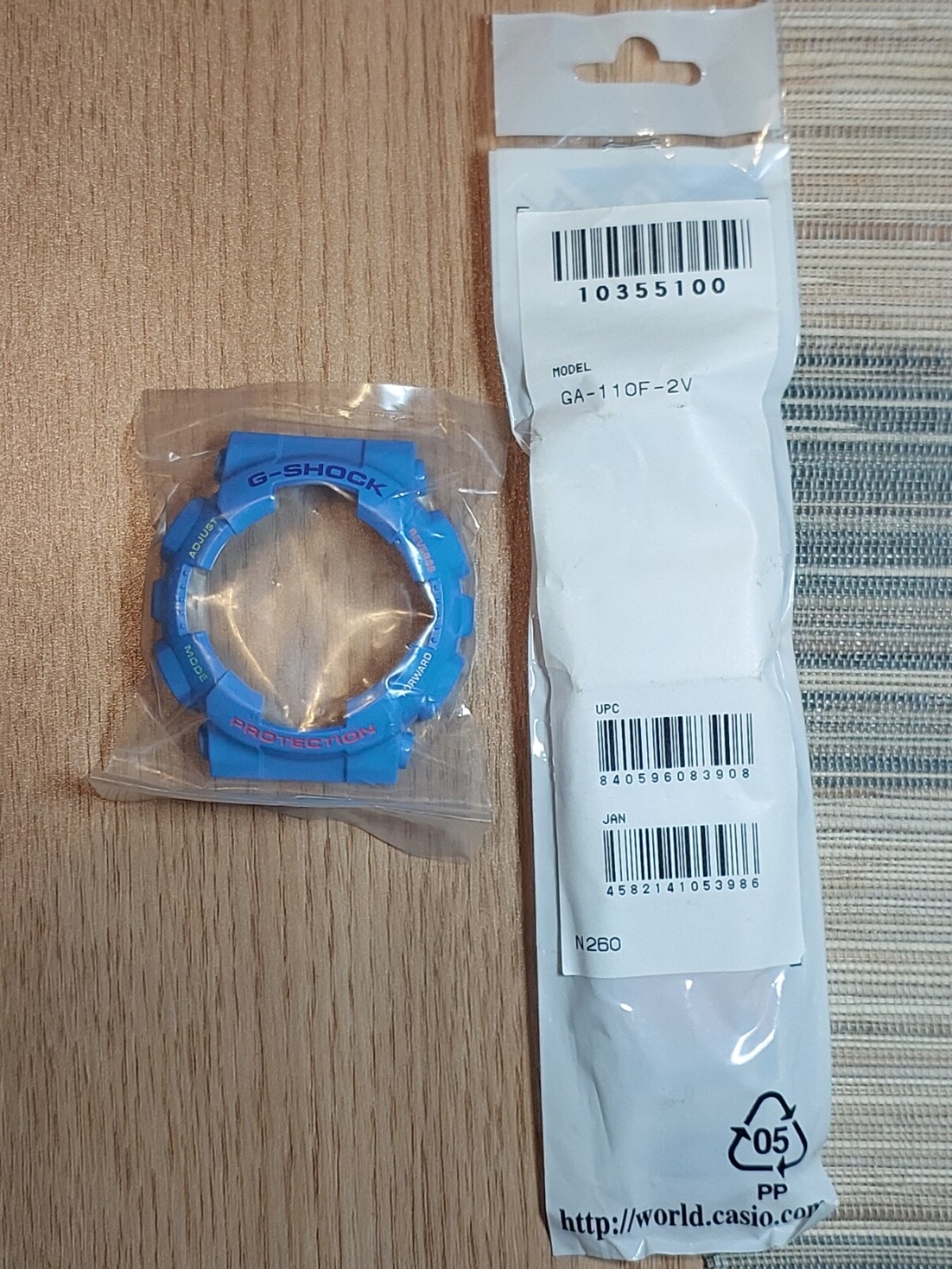 Casio G-Shock GA-110F-2 Glossy Limited Edition Strap & Bezel