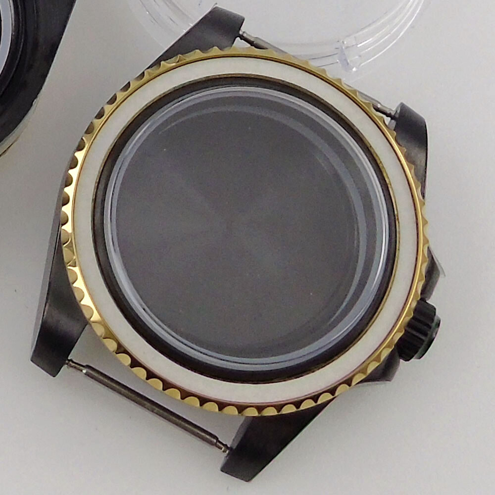 For NH35 NH36 MIYOTA 8215 ETA 2836 DG 40mm 316L Stainless Steel Watch Case Parts