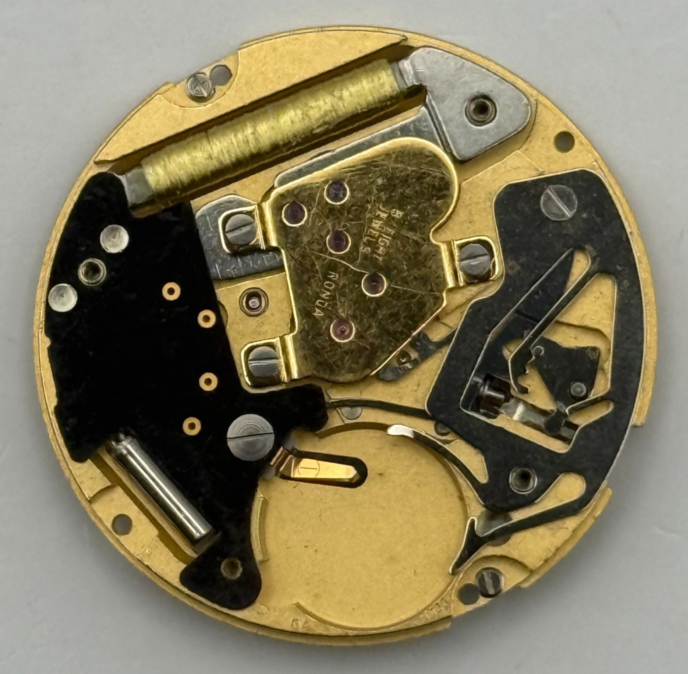 Ronda 1006 Watch Movement Quartz Swiss Date 8 Jewels Vintage Parts Repair 23.8mm