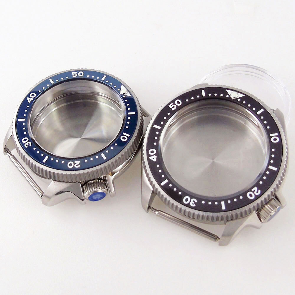 Small 37mm Sapphire Glass Watch Case Fit NH35 NH36 ETA 2824 movement MOD SKX 013