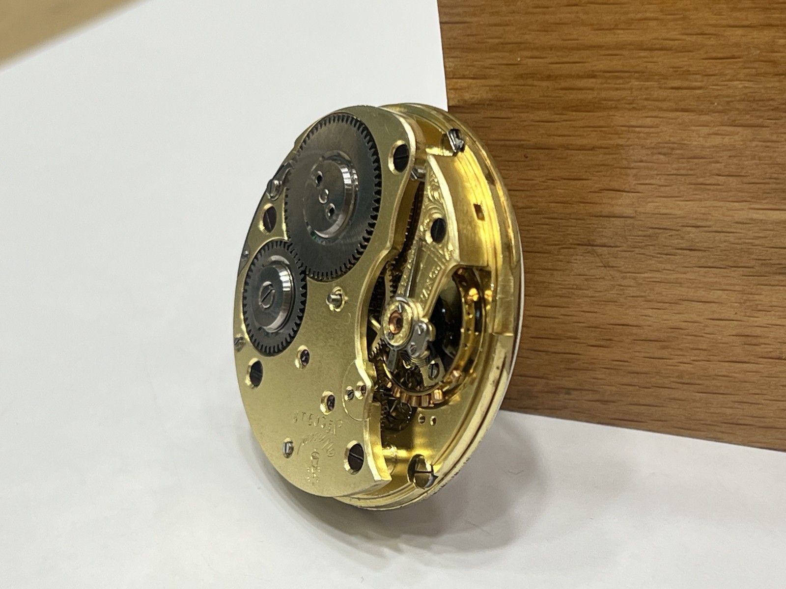 High Quality Swiss Union Pocket Watch Movement Running