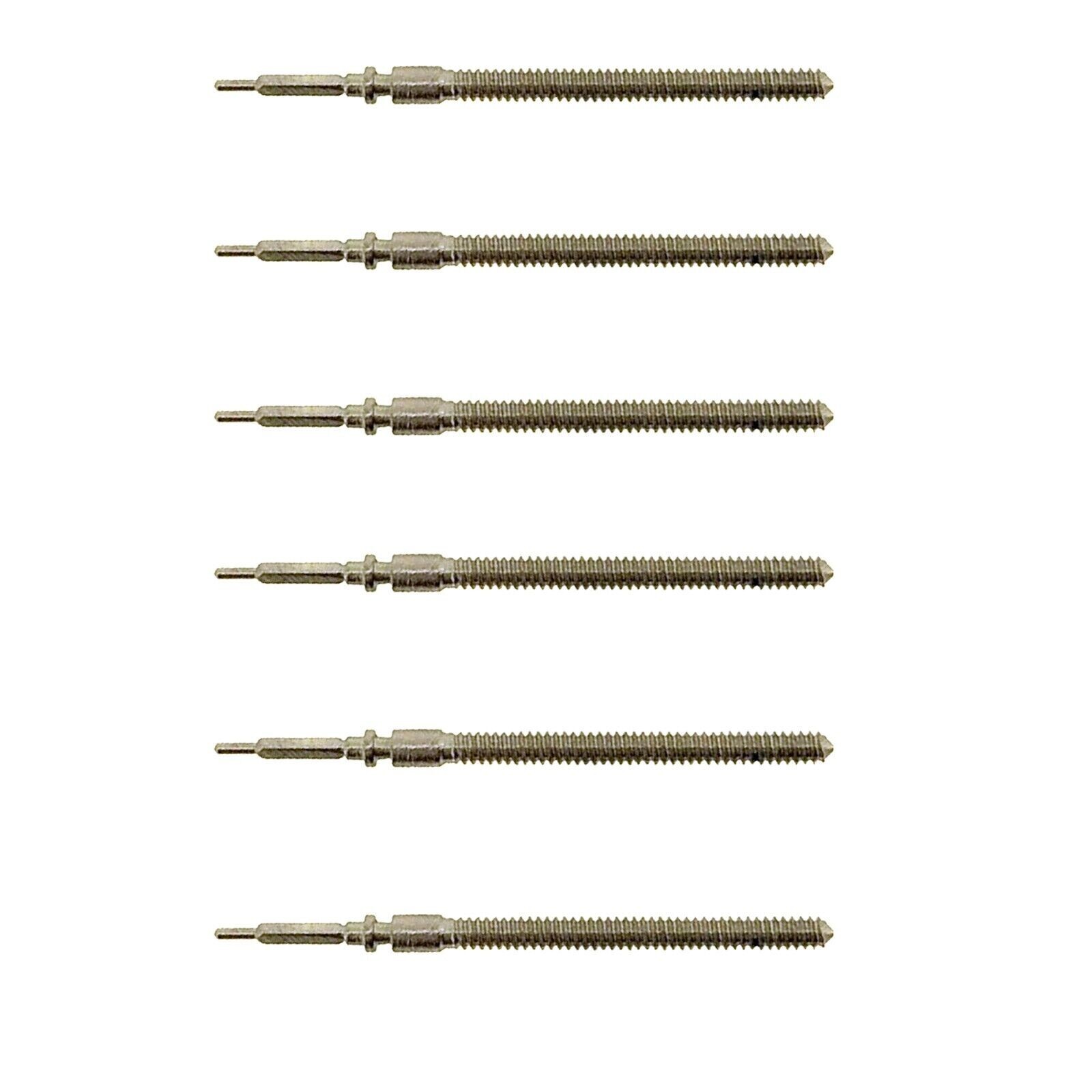 6 Piece SEIKO Original Winding Stems NH35 NH36 4R35 4R36 6R15