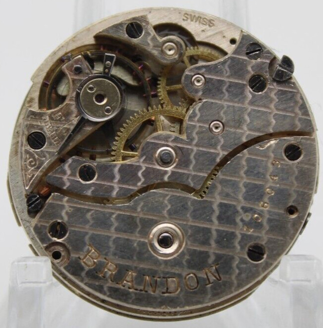 BRANDON SWISS POCKET WATCH MOVEMENT 106049, 29.4mm (DR2)
