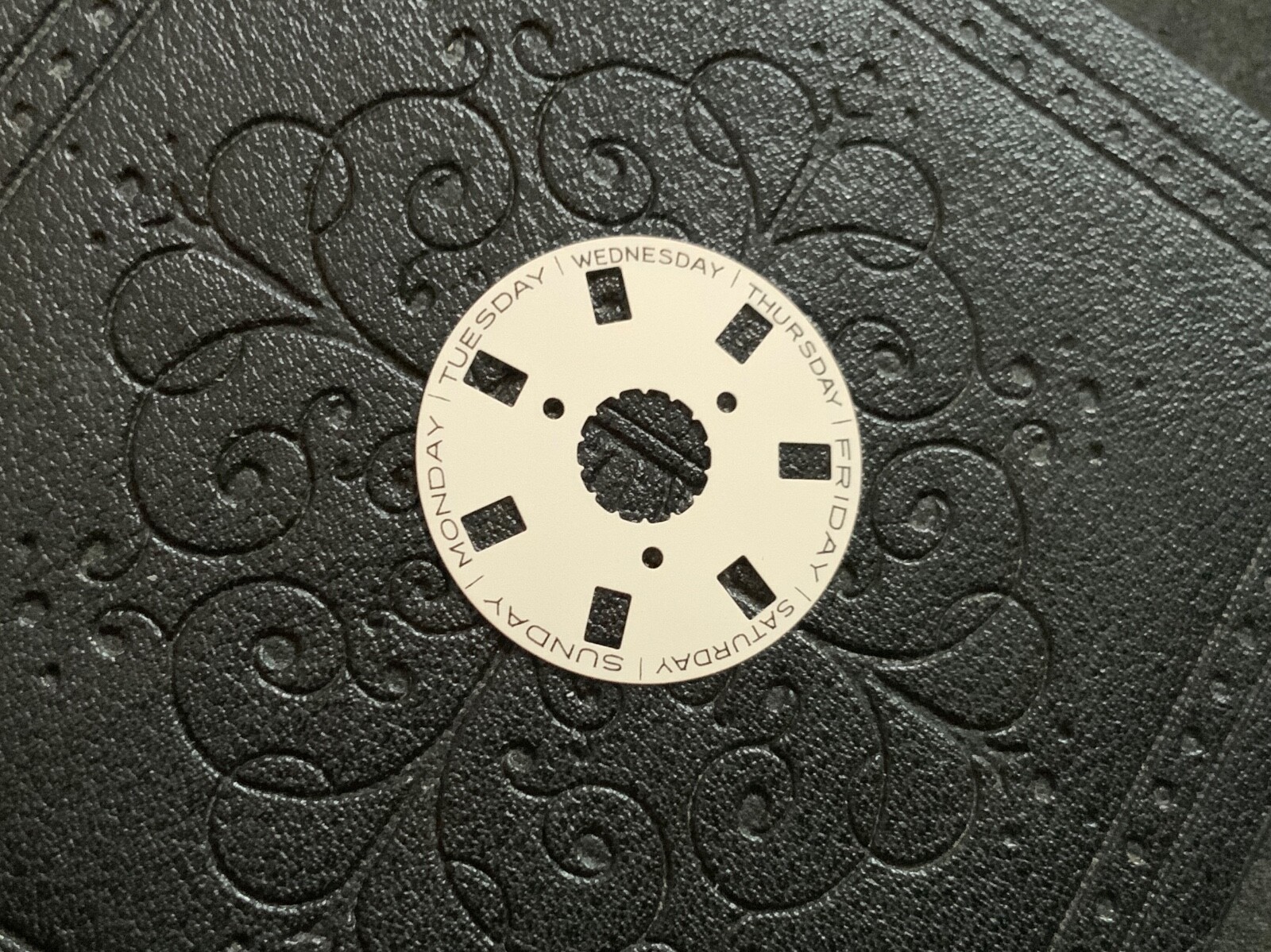 DAY DISC WHITE DISC FOR ROLEX President 18249 18206 18238 18239 – 3155 Movement