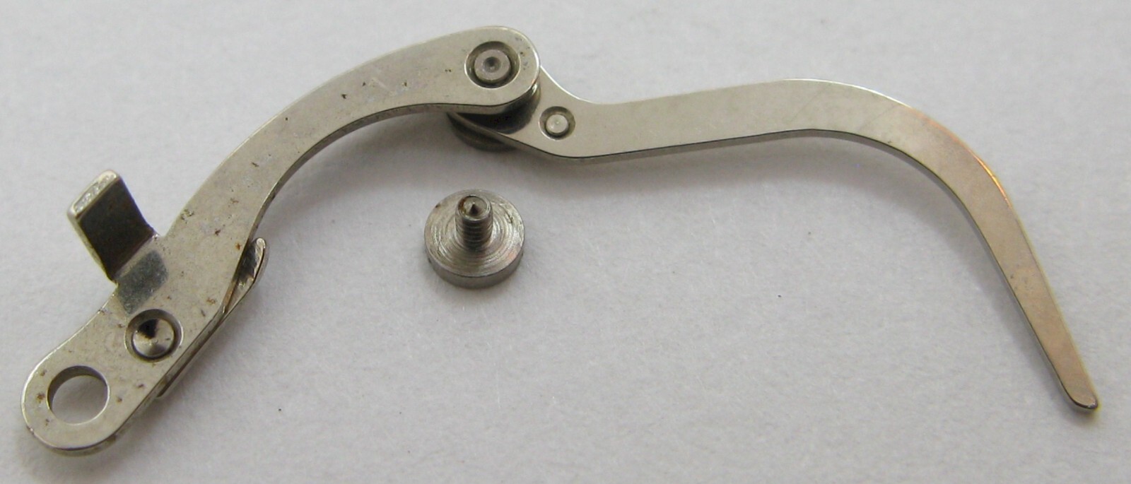Poljot 3133 chronograph watch movement part one(1) lever for hammer 8140 + screw