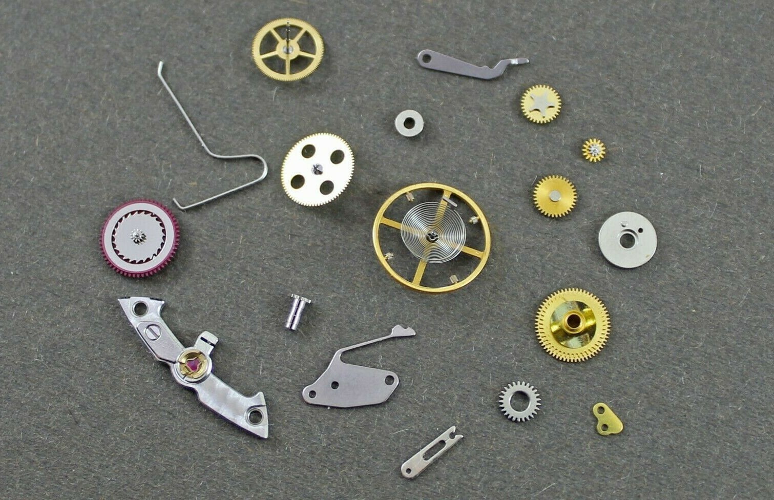 Genuine ROLEX watch movement parts for caliber 3135. Sold separately.