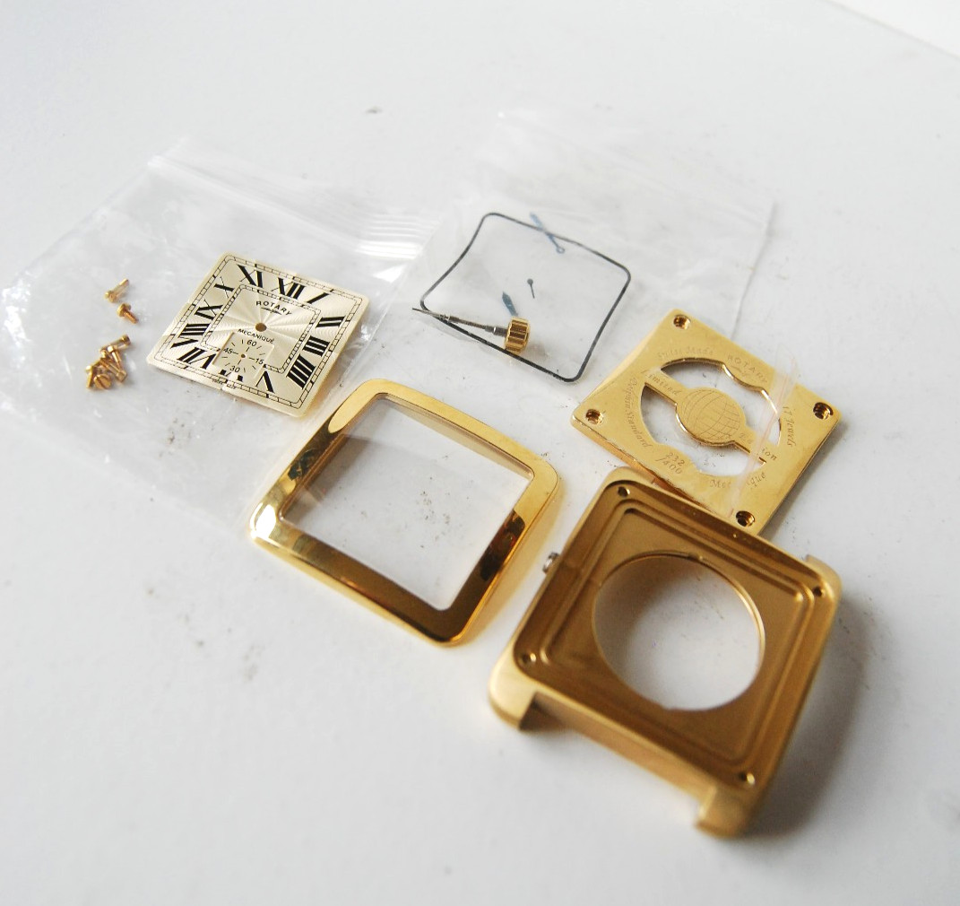 UNUSED ROTARY MECANIQUE LIMITED EDITION 232/400 – ALL PARTS -EX MOVEMENT & STRAP