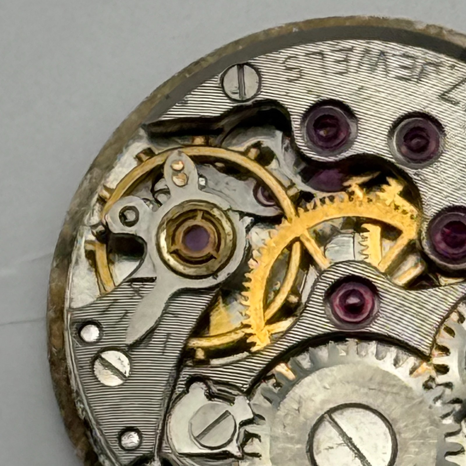 Chaika 1601A Watch Movement Running Sekonda Soviet 17J Manual Wind Parts 16.2mm