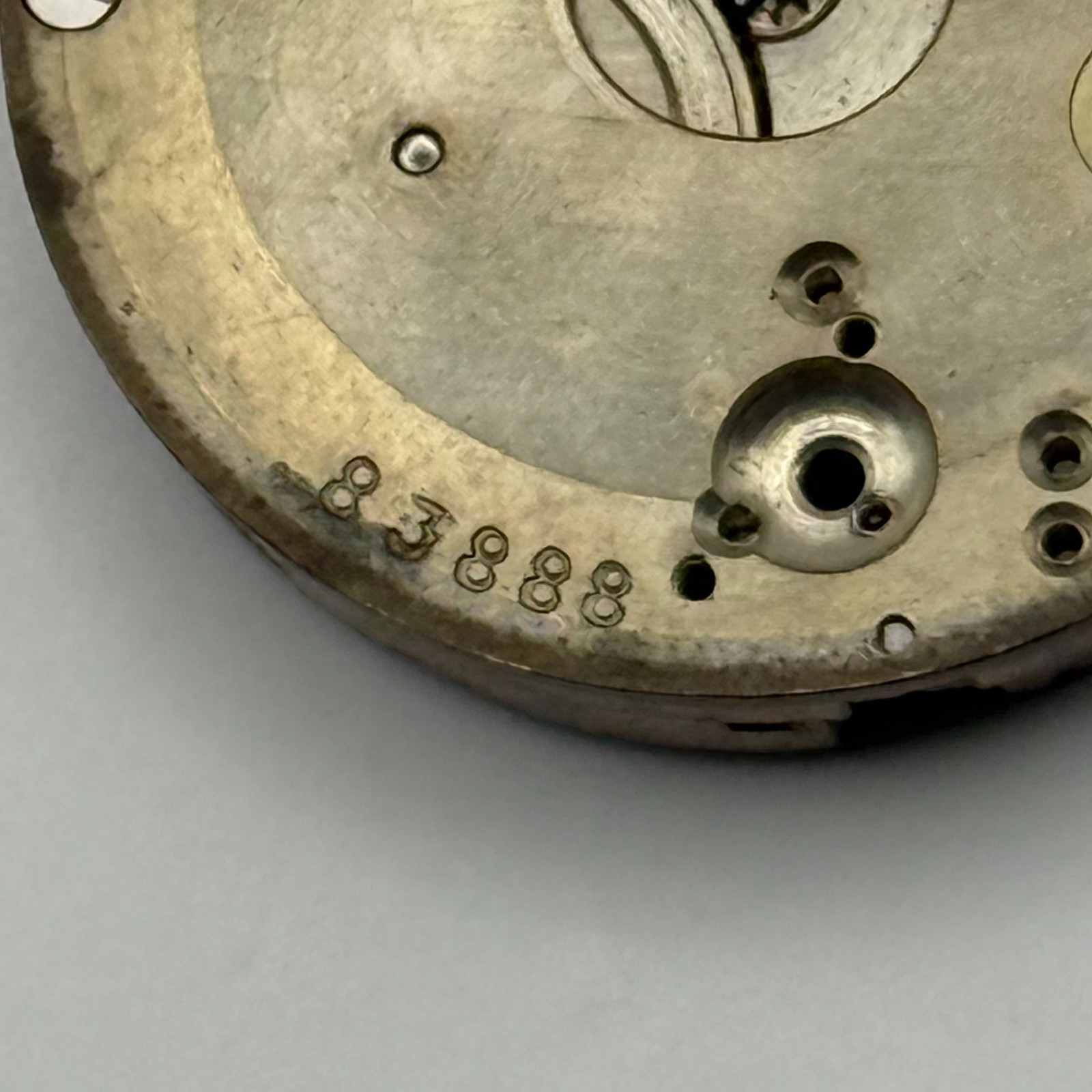 Trench Watch Movement Manual Wind Vintage Parts Repair Spares 24.9mm