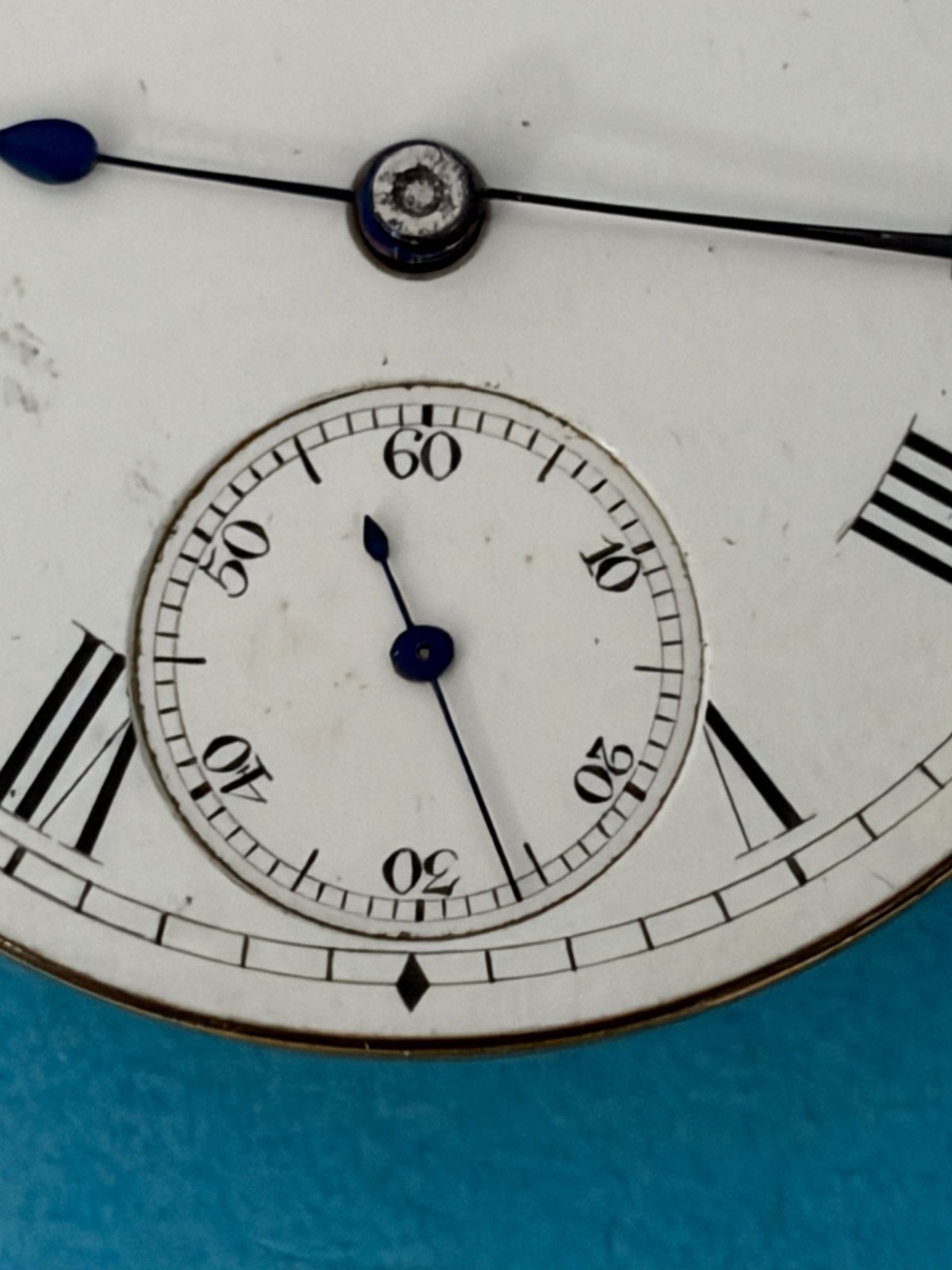 A.M. Silber London 62028 601 Pocket Watch Movement 4 parts / repair