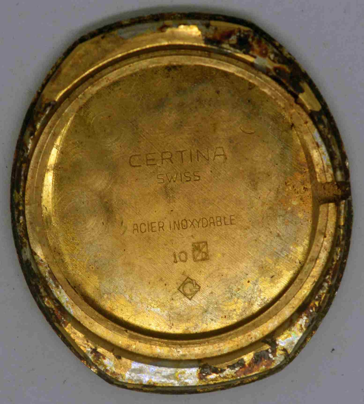 Vintage CERTINA Movement & Dial. Cal: 396 (7001). For Parts