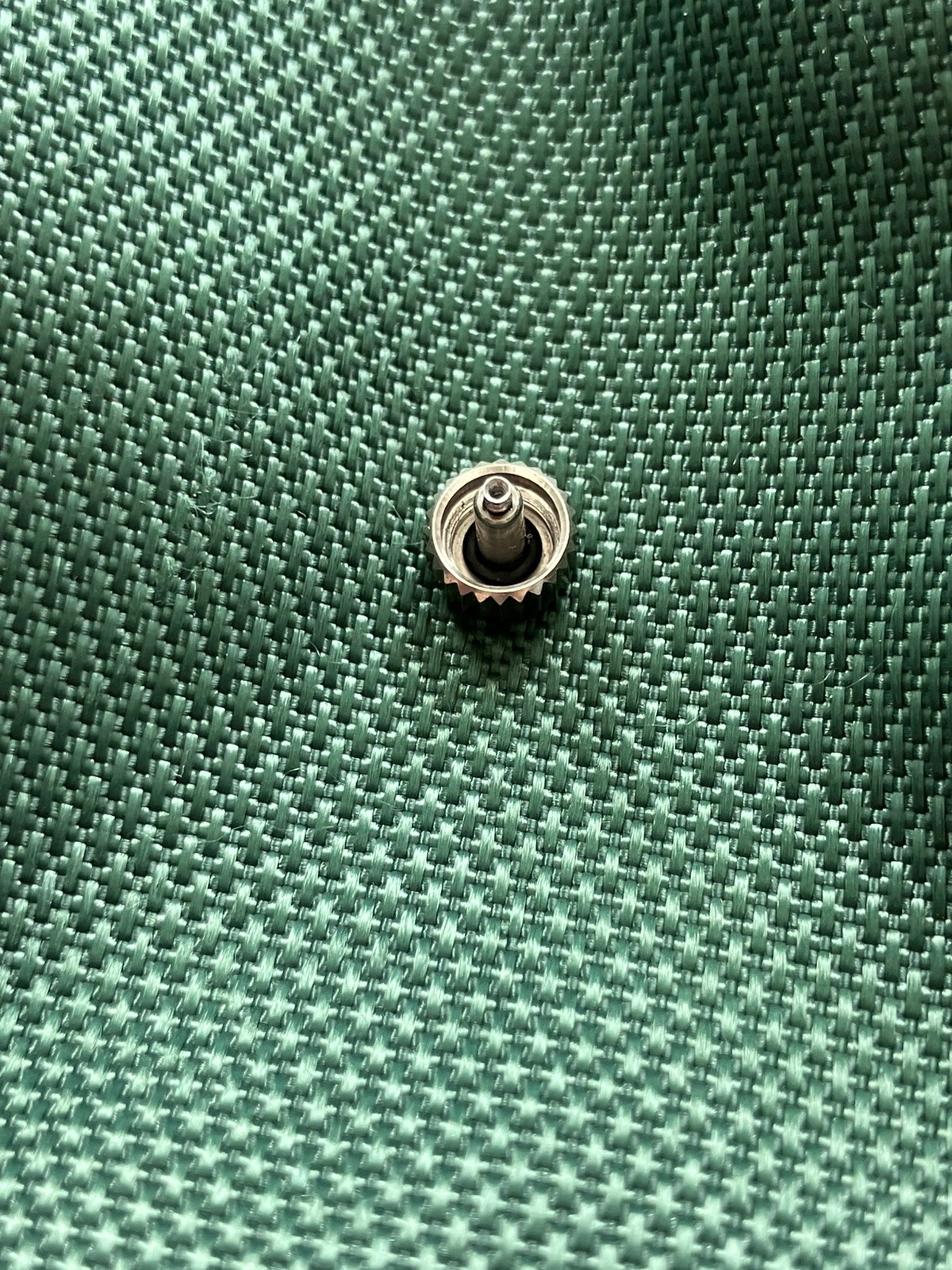 Genuine Rolex Submariner/Daytona 18k White Gold 7mm Crown. Preowned