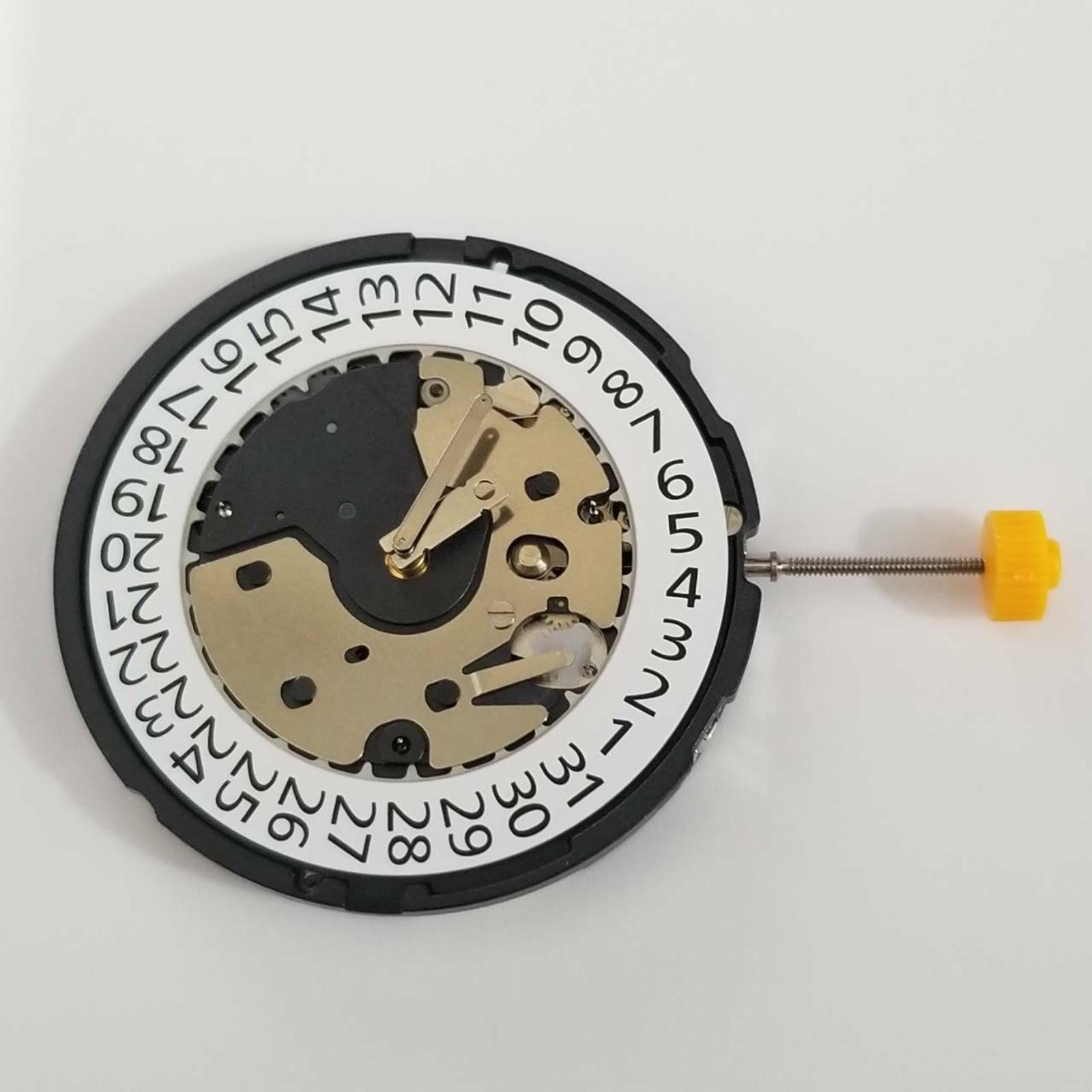 Date @ 4 Quartz Watch Movement With Stem Replacement Parts For Swiss Ronda Z60