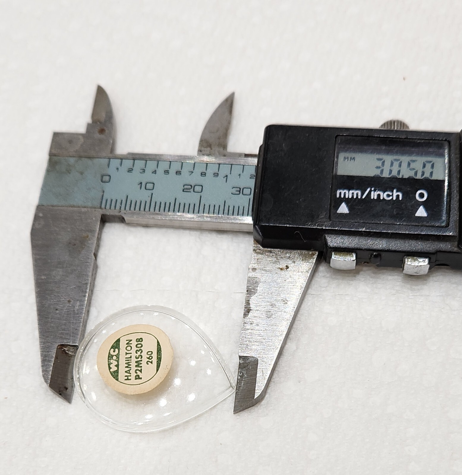 Hamilton Watch Craft Moulded Watch Crystal Meteor P2MS308 NEW OLD STOCK #27