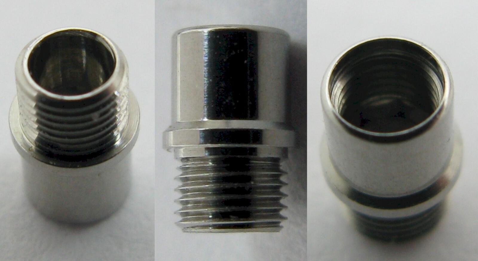 new 4.4 mm Omega 090ST4205 Tube in s. steel to fit screw crown case hole 2.5 mm