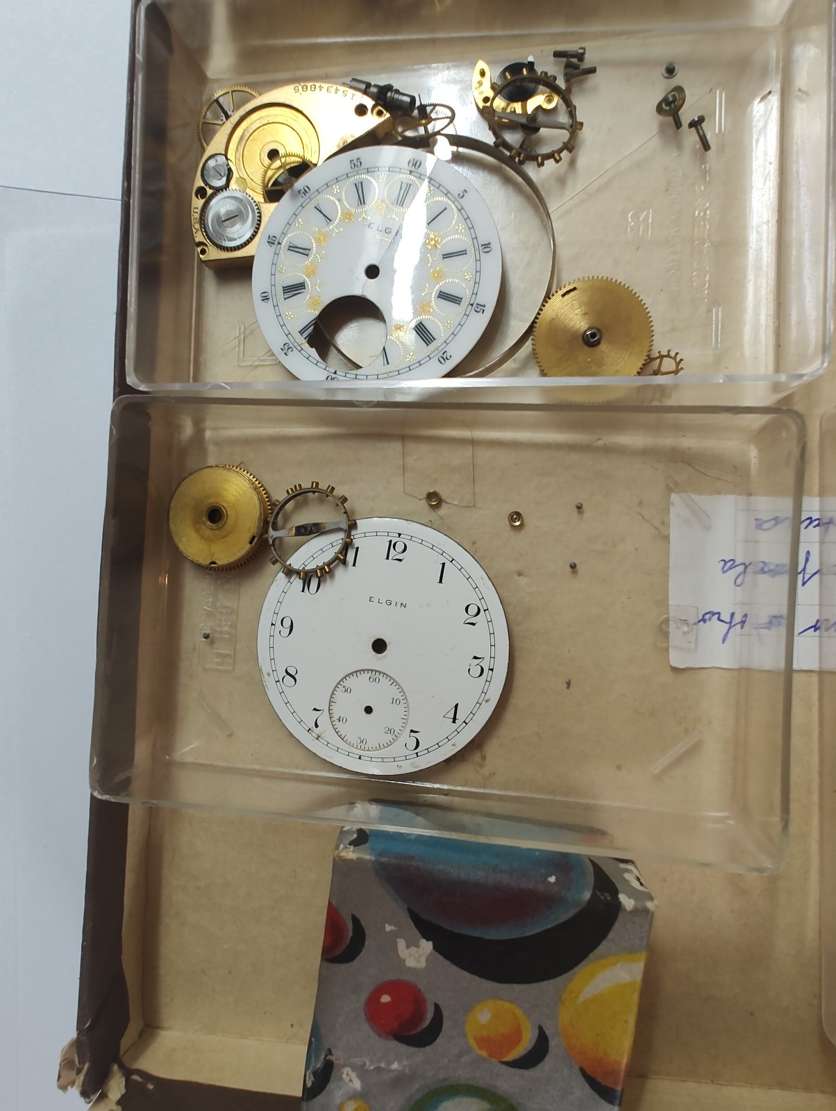 Elite Elgin National Watch Co. Archive: 1900s Movements, Fancy Enamel Dials !!