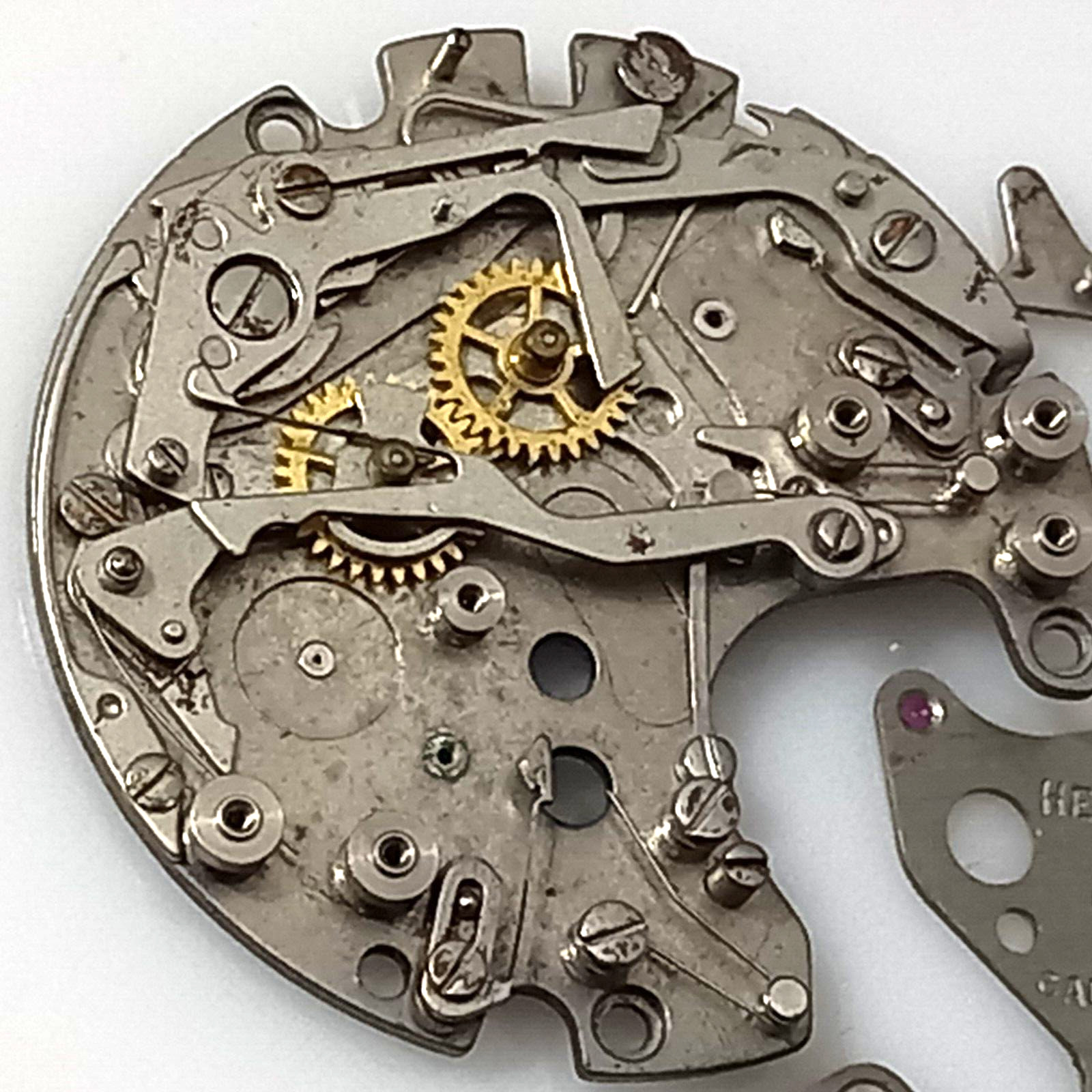 FOR PARTS HEUER CAL 11 & FOR CAL 12 VALJOUX 7740 BREITLING HAMILTON BULOVA BUREN
