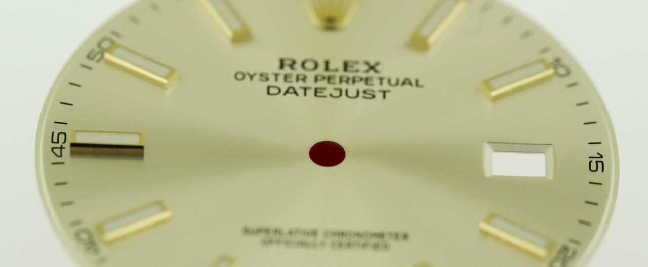 Original Men’s Rolex Datejust 41 126333 126303 Silver Index Dial 2/T #A2