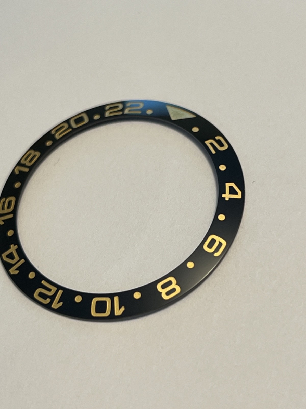 Rolex GMT Master II 116713 Ceramic Bezel Insert black & gold – 100% Genuine
