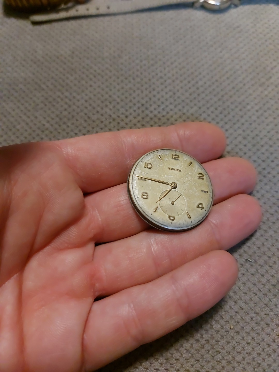 Zenith 3.5mm Mechanism + Dial Watch
