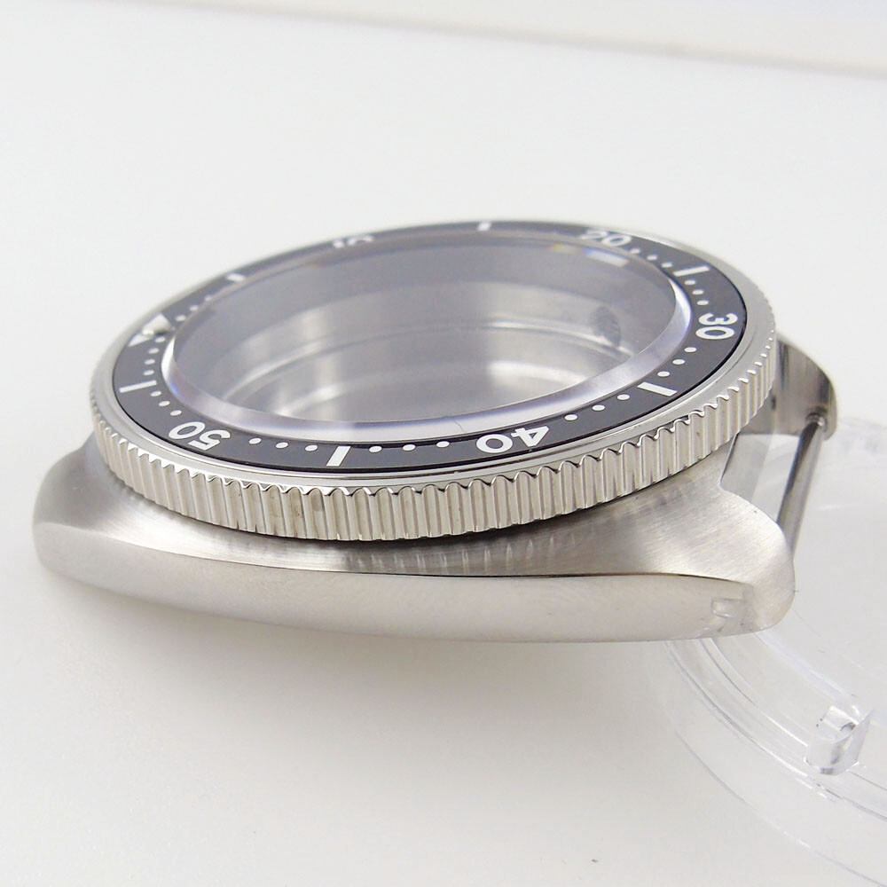 200M WR Tandorio 44mm Diving Watch Case Parts Fit For NH35 NH36 Sapphire Glass