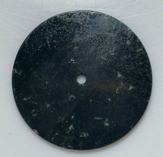 Moss Agate Watch Dial: Natural Green Gemstone (size 31.5mm, 17.25Ct) GMC-269