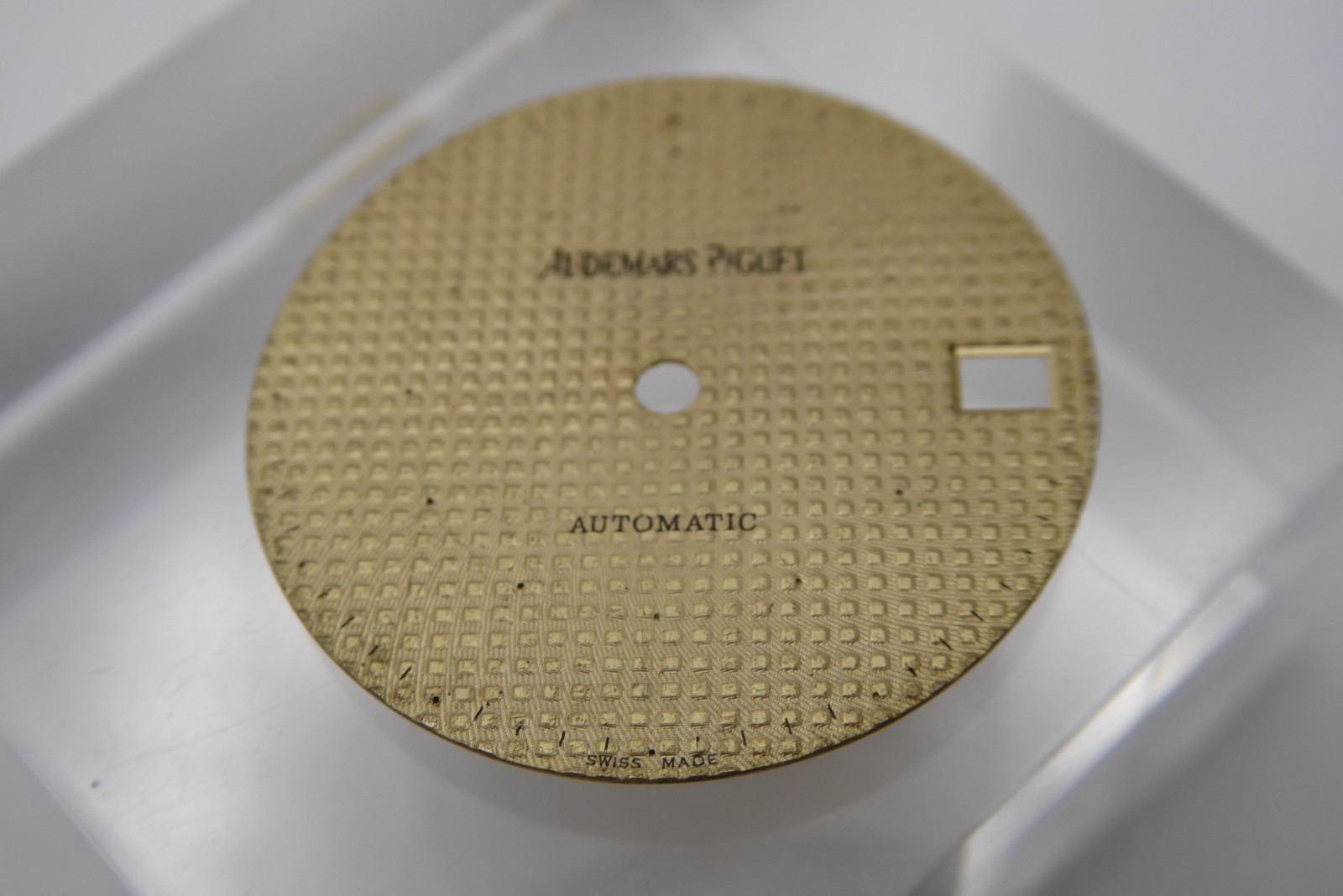 Audemars piguet yellow damaged dial 26.4mm